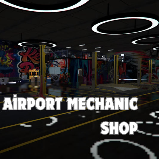 Fivem MLO | Aırport Mechanic  Shop | High Quality | MLO | Optimized and Fivem Ready
