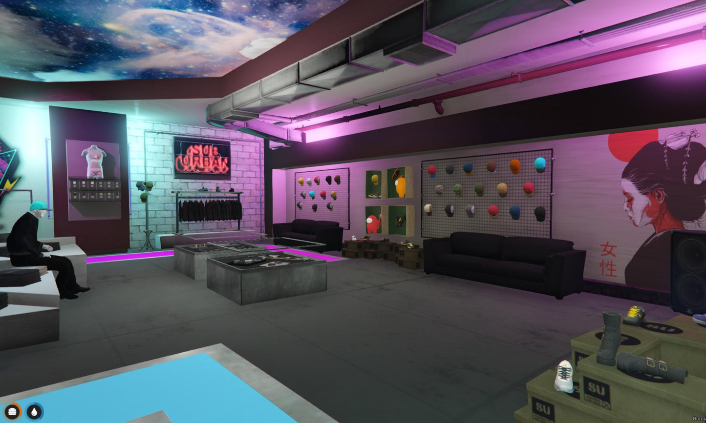 Seoul Clothing Shop Mlo | FiveM Clothing Shop | FiveM MLO | FiveM | FiveM MLO Business | FiveM Clothes MLO