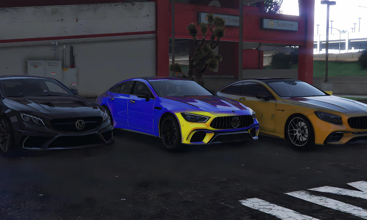 Elite Mercedes Pack | 50 Luxury Cars for FiveM | Fivem Car Packs | Fivem Unbranded Car Pack | Fivem Ready & Optimized, High Quality Car Pack