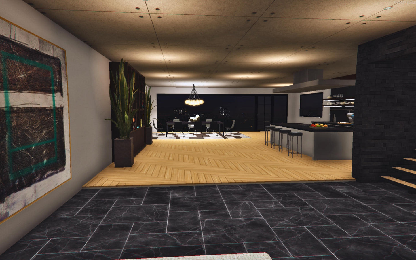 Fivem MLO | Modern House mlo | High Quality | MLO | Optimized and Fivem Ready