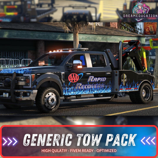 Fivem Car Pack | Tow Truck Vehicle Pack Fivem | High Quality | Car Pack Fivem | Optimized and Fivem Ready
