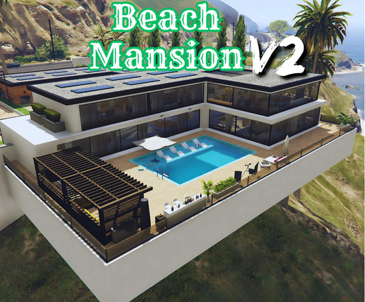 Beach Mansion V2 Mlo | FiveM Luxury Mansion | FiveM House | FiveM Mansion | FiveM MLO | FiveM | FiveM MLO House | MLO FiveM Lux House