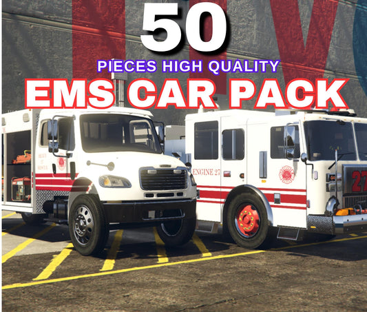 FiveM EMS Pack | EMS Cars for FiveM | FiveM Cars | FiveM Car Packs | FiveM Ready | EMS Vehicle Pack | Custom Ems Cars