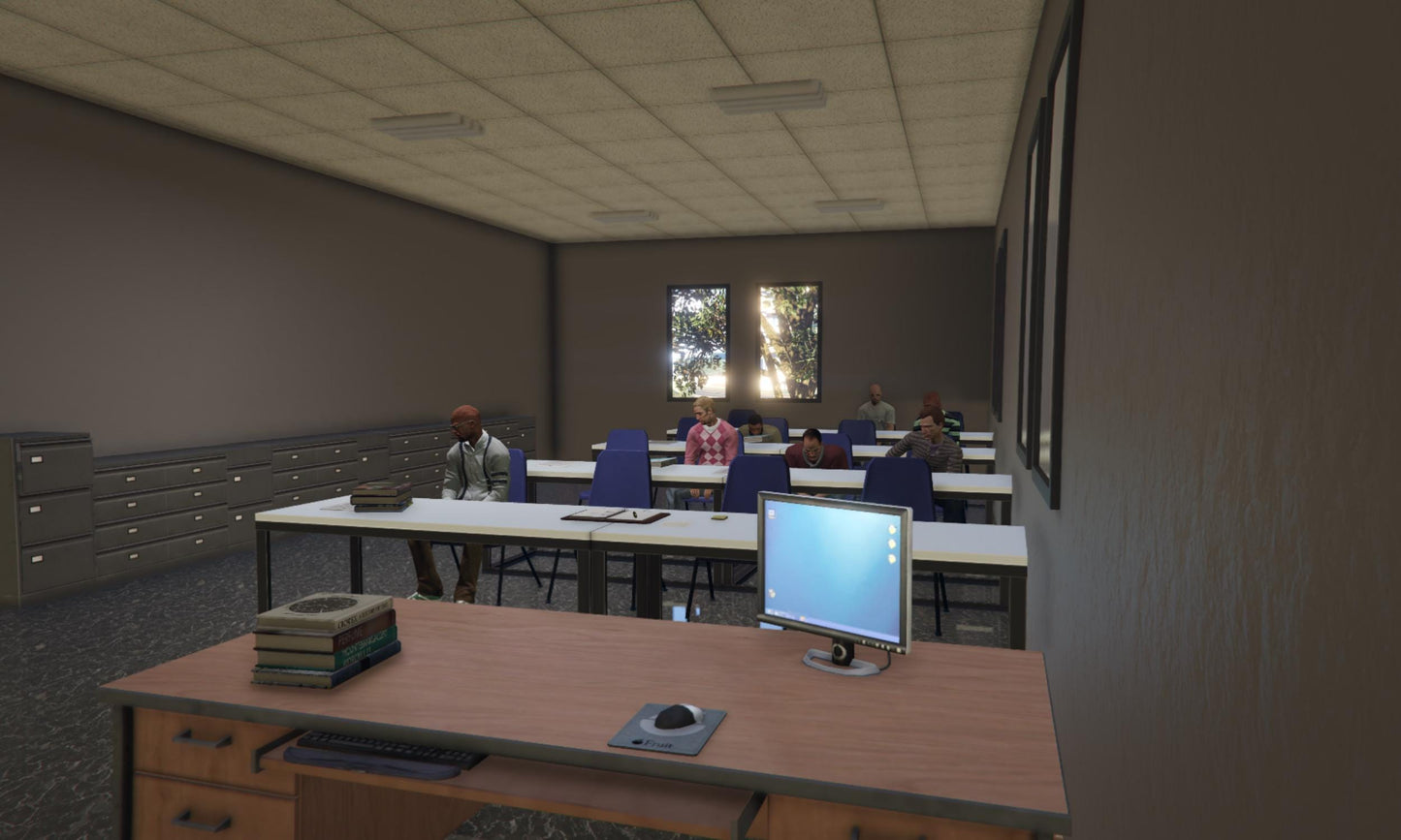 FiveM High Scholl | Fivem Mlo | Fivem School Mlo | Fivem Rp | Optimized & Fivem Ready | Fivem Maps | High Quality | Custom Interior