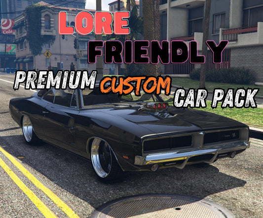 Fivem Custom Lore Friendly Car Pack | Premium 40 + Cars Pack | Fivem Custom Car Pack | Fivem Lore Friendly Cars | High Quality & Fivem Ready