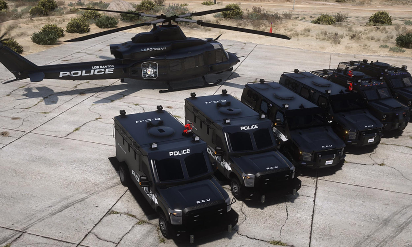 Fivem Car Pack |  SWAT  Car Pack Fivem | FiveM l Vehicle pack Fivem | Police Car Pack Fivem | High Qualİty