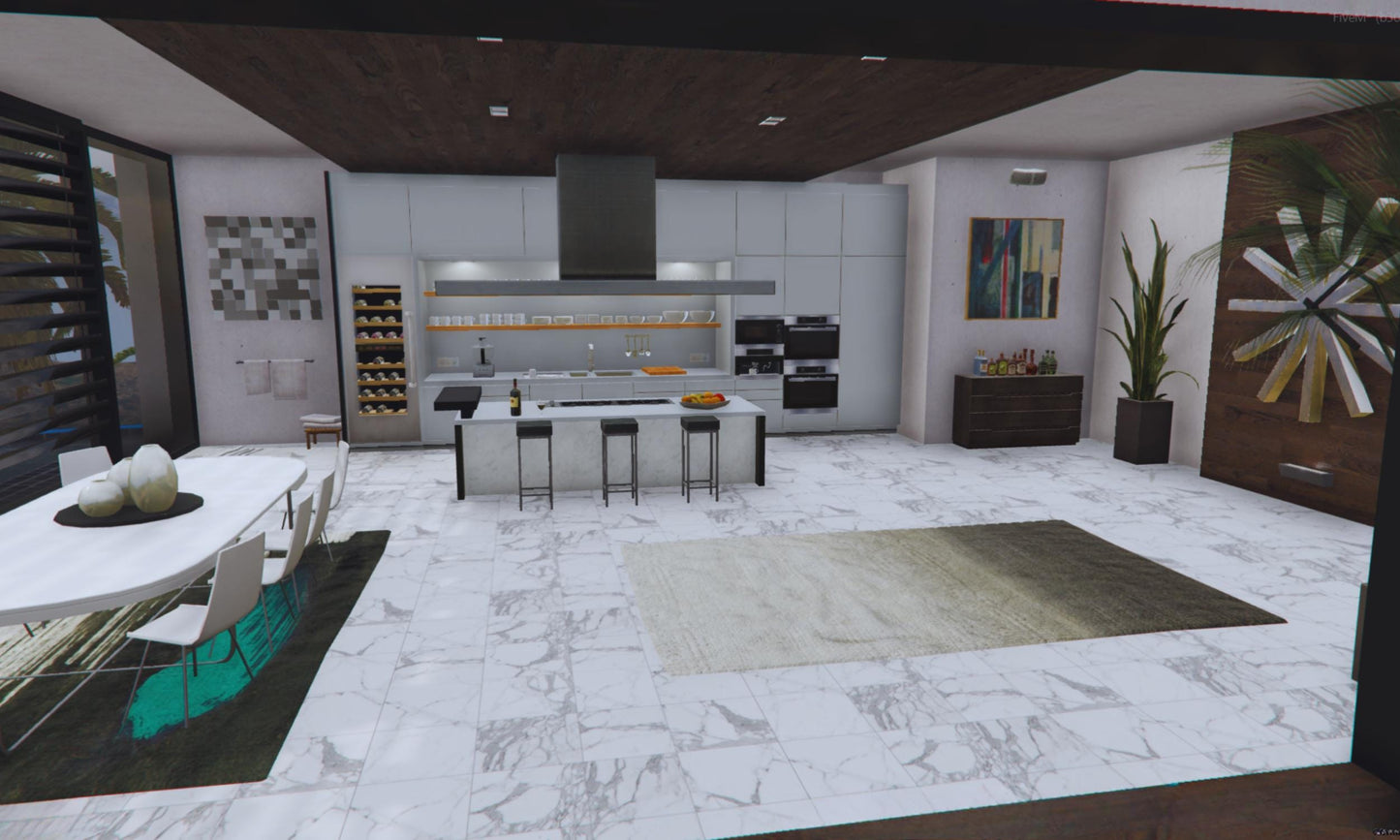 Hills House Villa  MLO | FiveM Luxury Mansion | FiveM House | FiveM Mansion | FiveM MLO | FiveM | FiveM MLO House | Mlo FiveM Luxury House