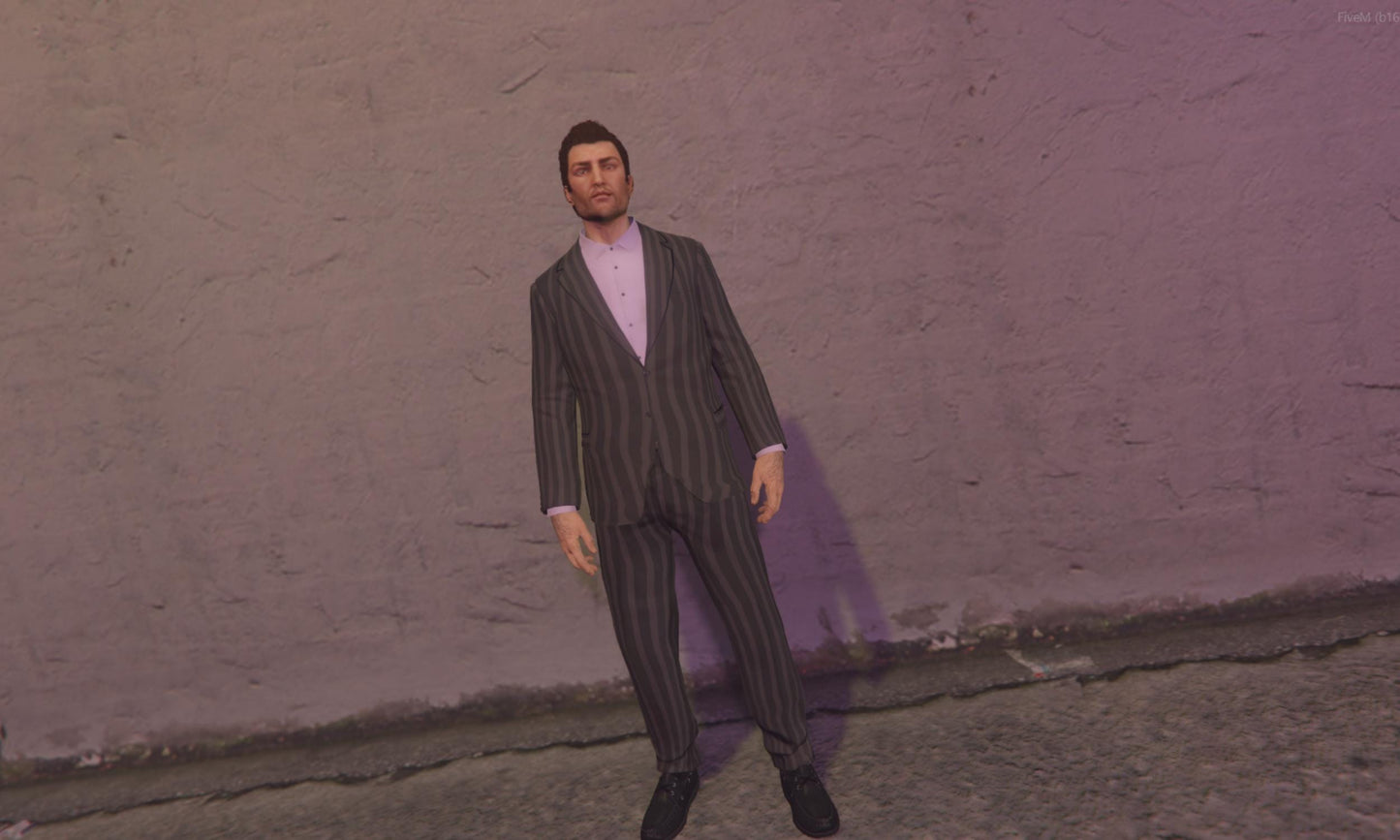 Fivem Peds | Tommy "Gangster" Vercetti | Relive the Golden Age of Crime in Los Santos! | Fivem Clothing | Fivem Ped Pack | Fivem Ready
