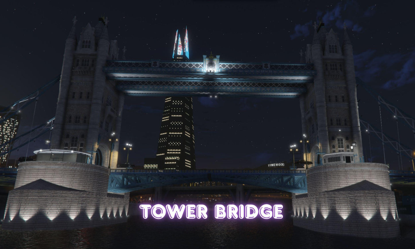 FiveM London Map Pack – Tower Bridge, London Eye, Big Ben, Sky Garden  Legion Square | Optimized Drag & Drop Instal | Fivem Map  | Fivem MLO