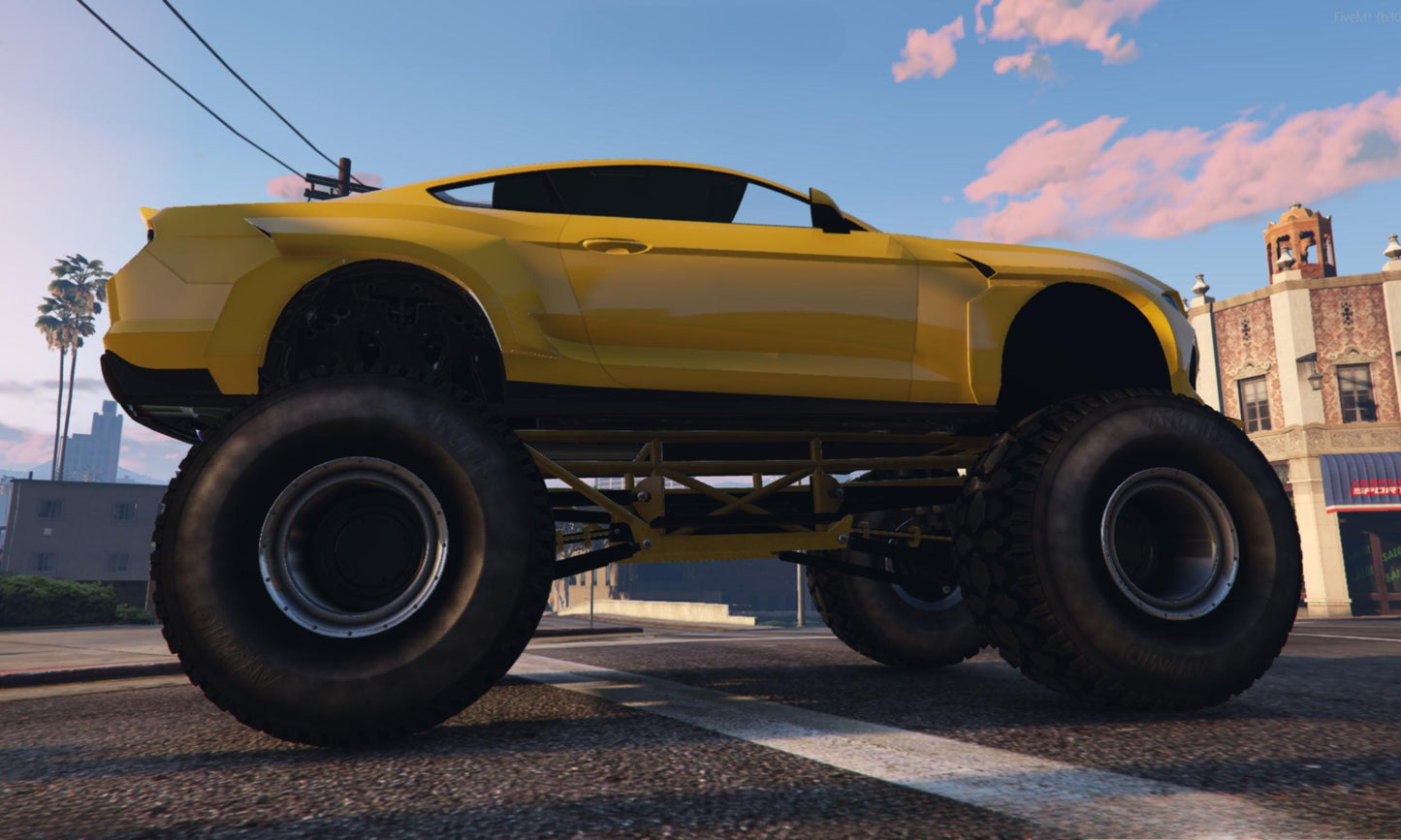 High-Quality Monster Truck Pack | FiveM Truck | FiveM Truck Pack | FiveM Car Packs | FiveM Cars | FiveM