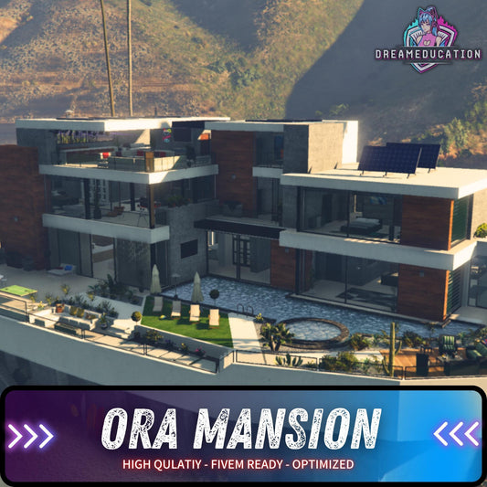 FiveM MLO | Ora Mansion Mlo | High Quality | MLO | Optimized and Fivem Ready