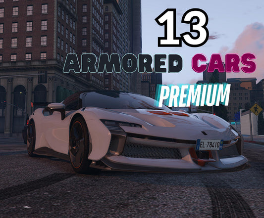 Fivem Armored Car Pack | Fivem Armored Cars | Fivem Lore Friendly Car Pack | Optimized | Fivem Ready | High Quality