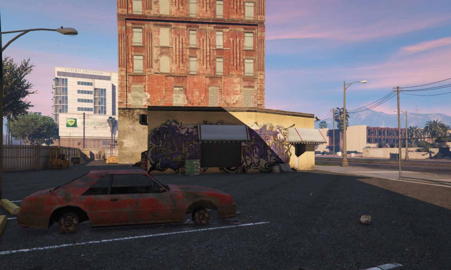 FiveM Hood Map | Gang Territory MLO | Custom FiveM Map | HydePark West Hood | Roleplay Neighborhood | Drag and Drop | Optimized Gang Area