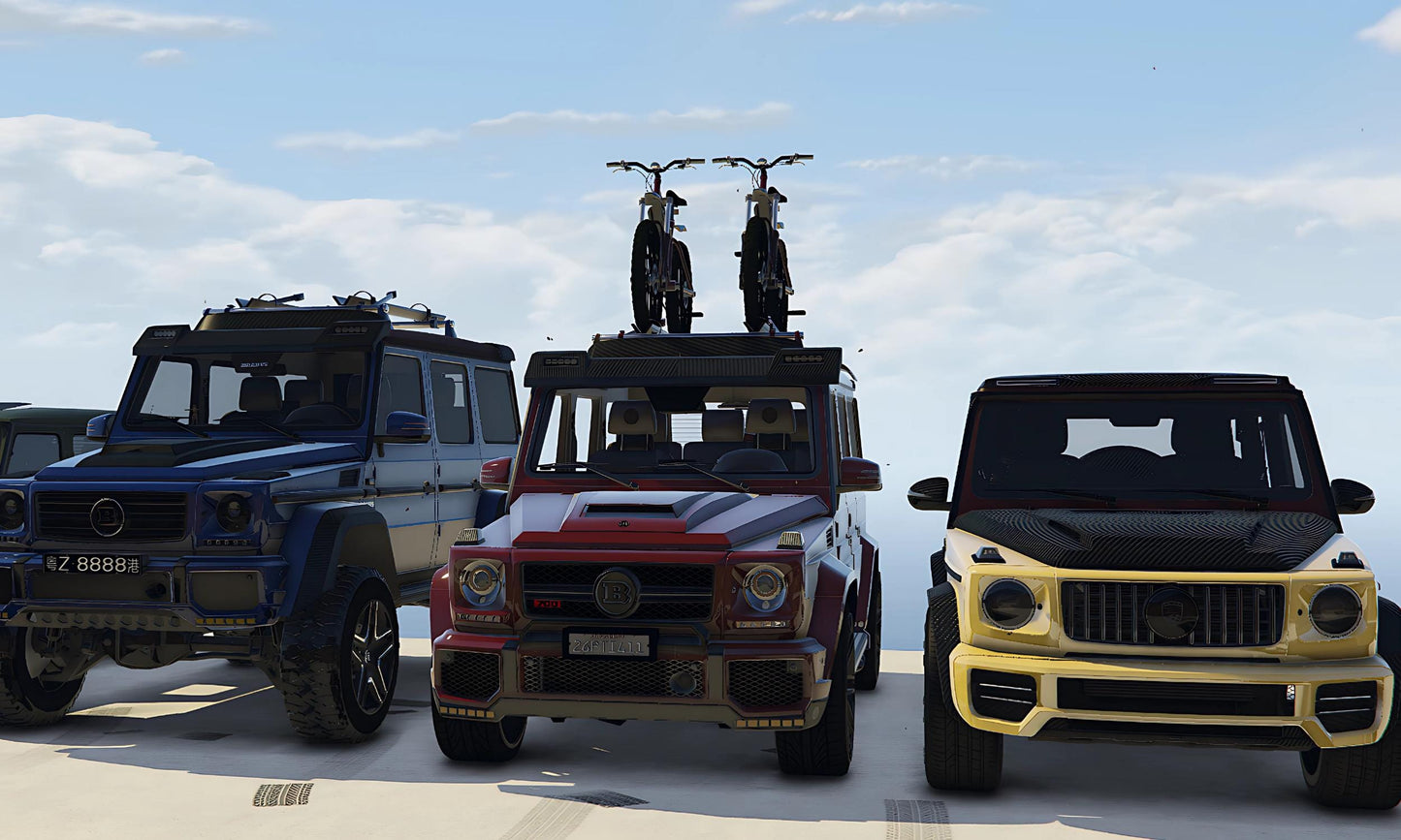 Elite Mercedes Pack | 50 Luxury Cars for FiveM | Fivem Car Packs | Fivem Unbranded Car Pack | Fivem Ready & Optimized, High Quality Car Pack