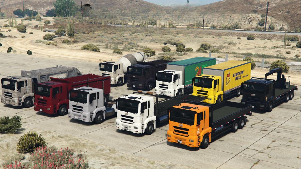 10 MTL Truck Pack | FiveM Car Pack | FiveM Cars | FiveM | FiveM Ready | Optimized