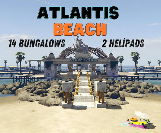 FiveM Atlantis Beach MLO | FiveM Beach | FiveM MLO Beach | FiveM MLO | FiveM | High Quality & Fivem Ready | Optimized