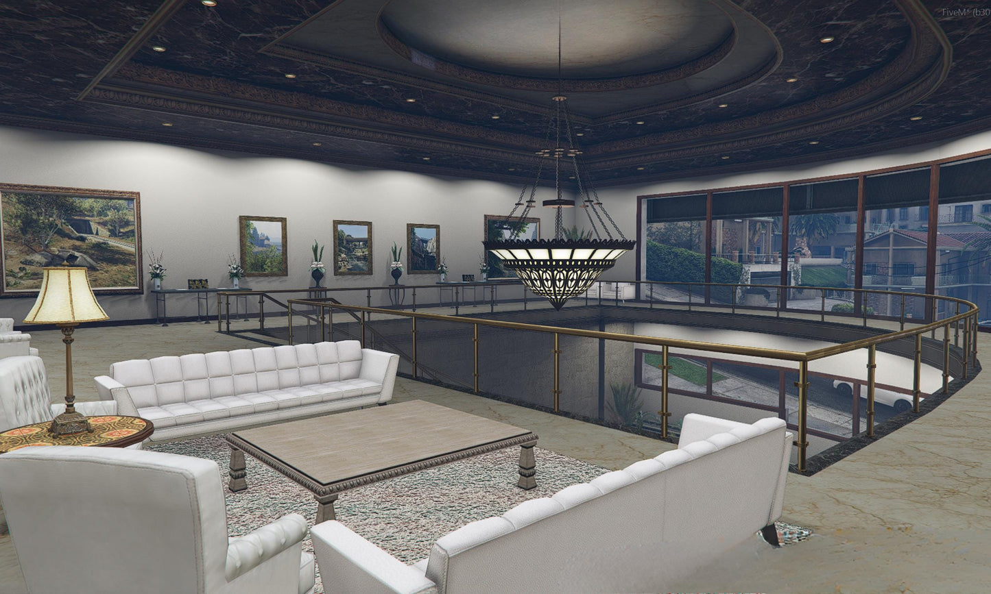 FiveM Modern Art Gallery | Fivem Mlo | Realistic Museum Interior for RP Servers | Optimized Two-Story Gallery Map | Roleplay Friendly Design