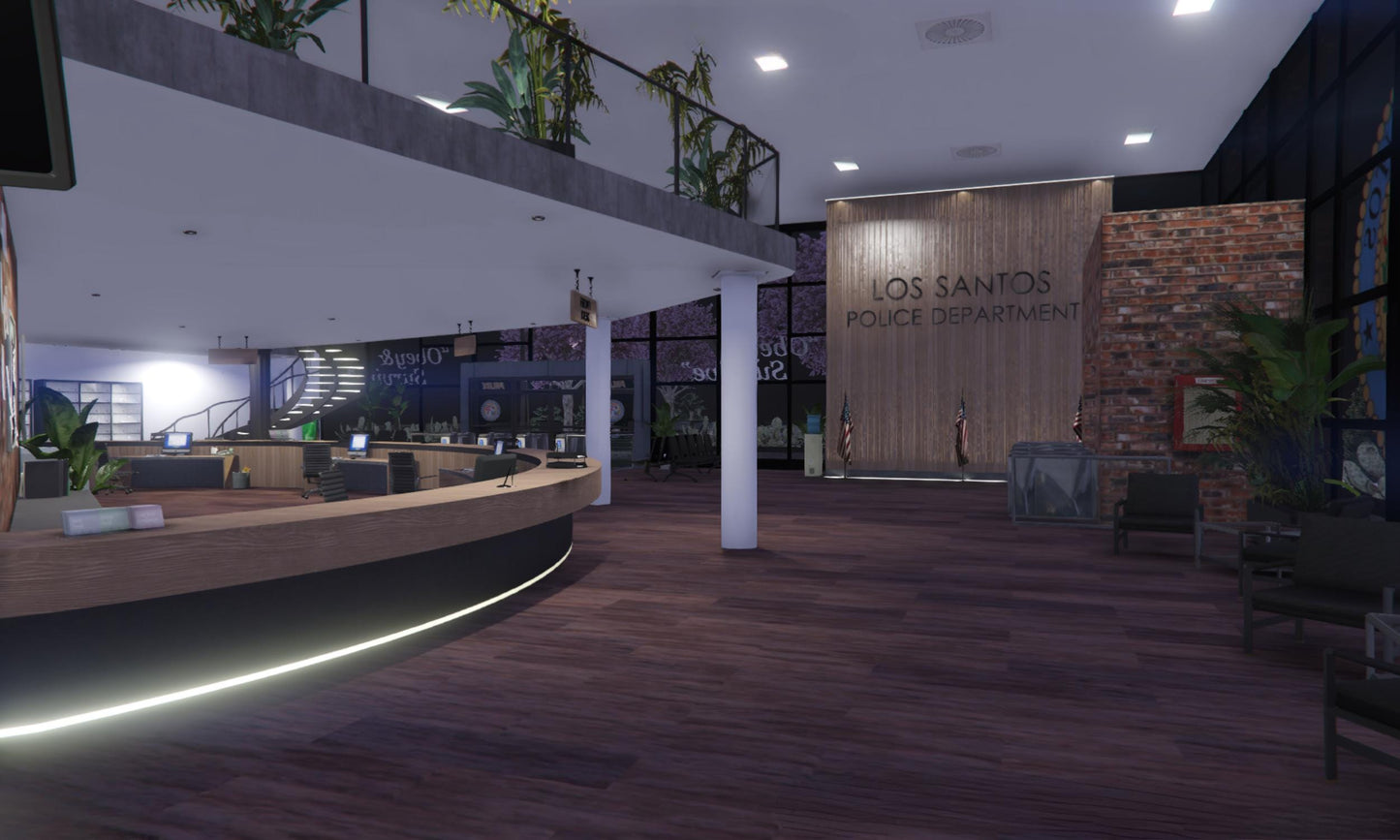 Fivem MLO | Vespucci Police Department V2 mlo | High Quality | MLO | Police Department MLO Fivem |  Optimized and Fivem Ready