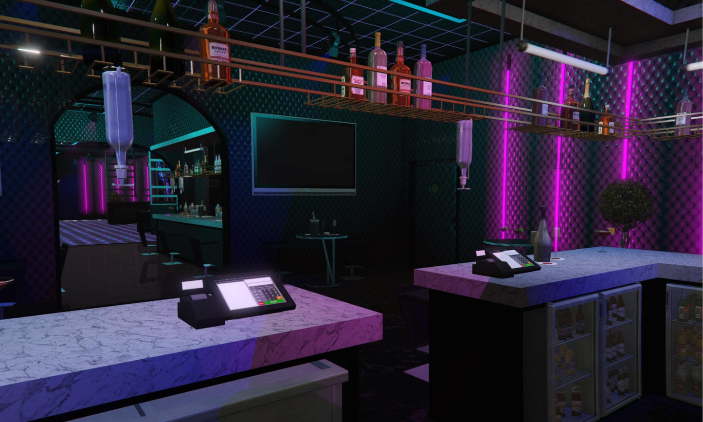 Galaxy Night Club MLO | FiveM Nightclub Interior | Neon RP Club Map with Bar, Dance Floor  DJ Booth | Drag & Drop | Fivem Mlo | Business Mlo