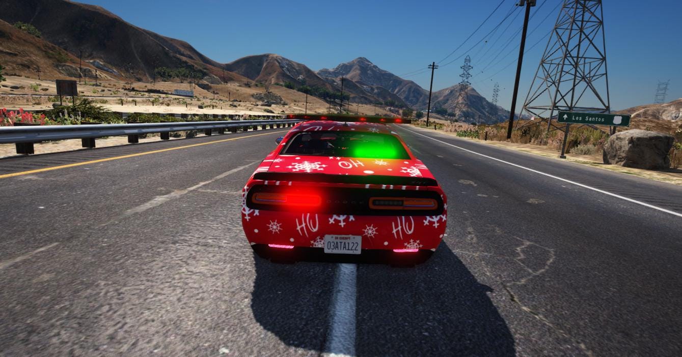 Fivem Christmas Map + Car | Los Santos Christmas Map | Christmas Dodge Car | Fivem Christmas Map | Highg Quality Map + Car | Fivem Ready