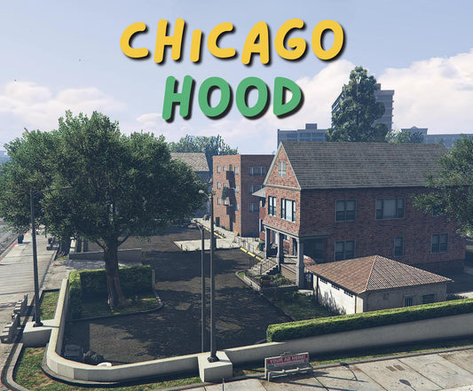 Chicago Hood FiveM Map | Optimized | Realistic Gang RP Street Map | No Interiors | Fps Friendly Mlo for QB-Core ESX Servers  | Fivem Mlo