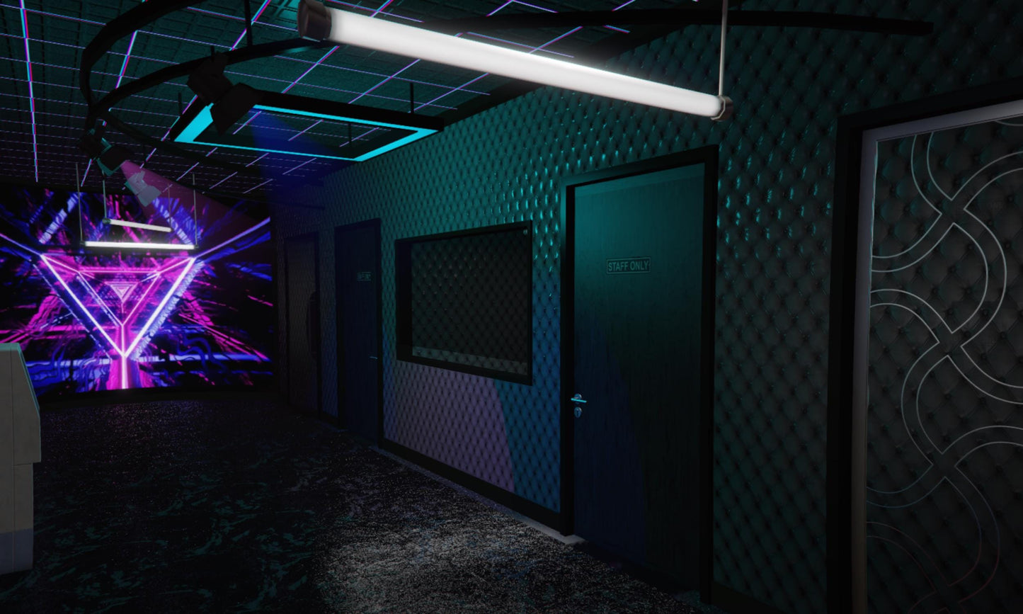 Galaxy Night Club MLO | FiveM Nightclub Interior | Neon RP Club Map with Bar, Dance Floor  DJ Booth | Drag & Drop | Fivem Mlo | Business Mlo