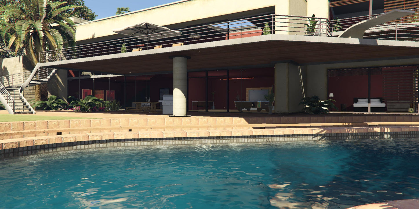 Fivem MLO | Vinewood Mansion Villa mlo | High Quality | MLO | Optimized and Fivem Ready