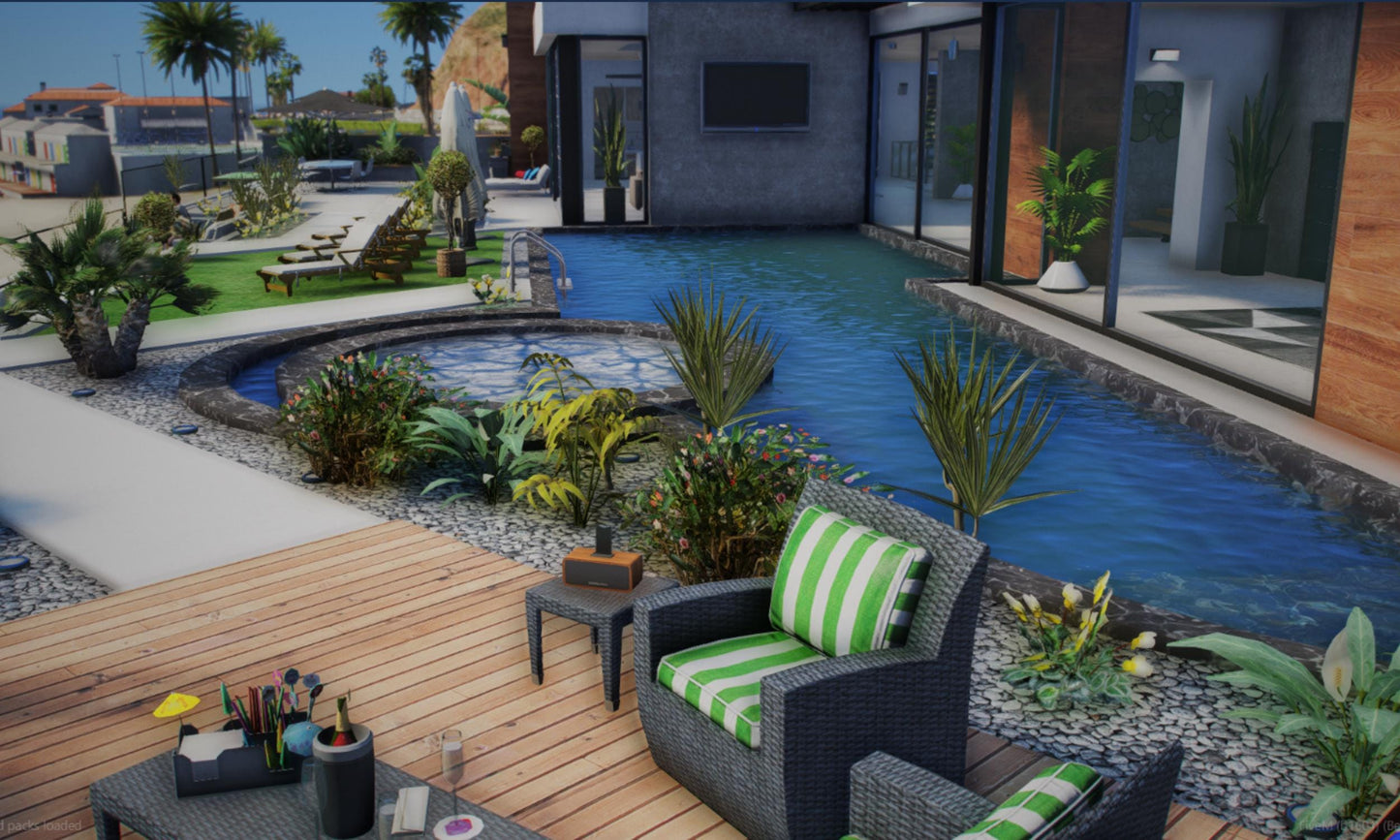 FiveM MLO | Ora Mansion Mlo | High Quality | MLO | Optimized and Fivem Ready