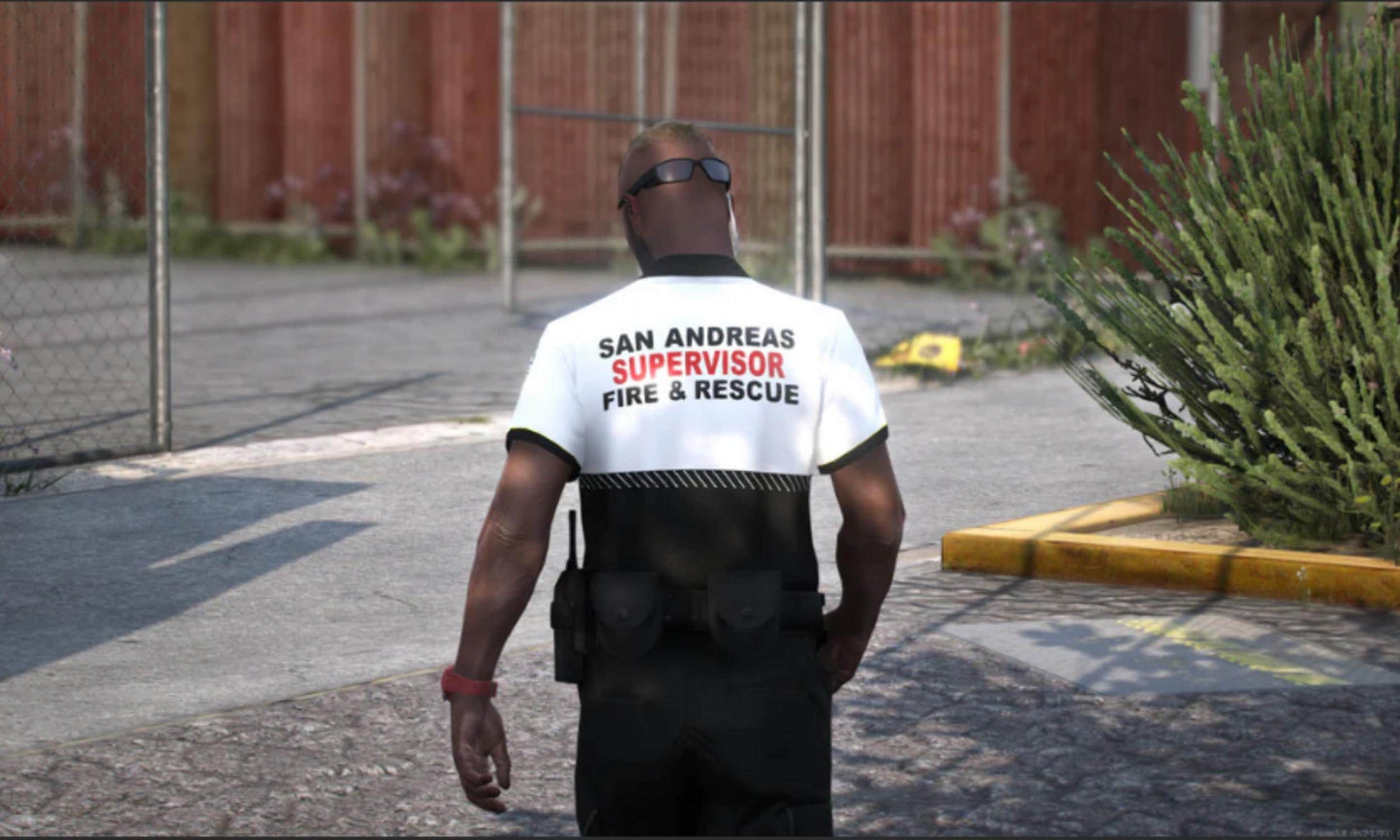 Fire Rescue Uniform Pack | Tactical Gear Fivem | Fivem Male & Female Uniforms | FiveM Uniform Pack | Fivem