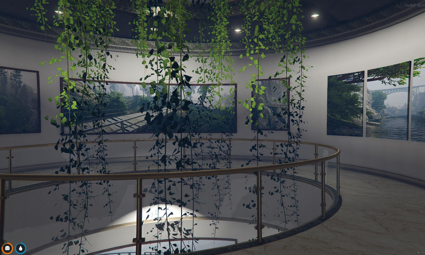 FiveM Modern Art Gallery | Fivem Mlo | Realistic Museum Interior for RP Servers | Optimized Two-Story Gallery Map | Roleplay Friendly Design