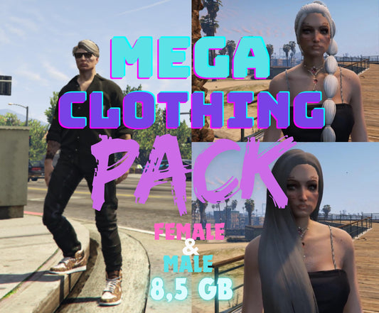 FiveM Male Female Clothing Pack | FiveM Clothing Pack | FiveM Clothes Pack | FiveM Clothes Female | Fivem Clothing | FiveM | FiveM Clothes
