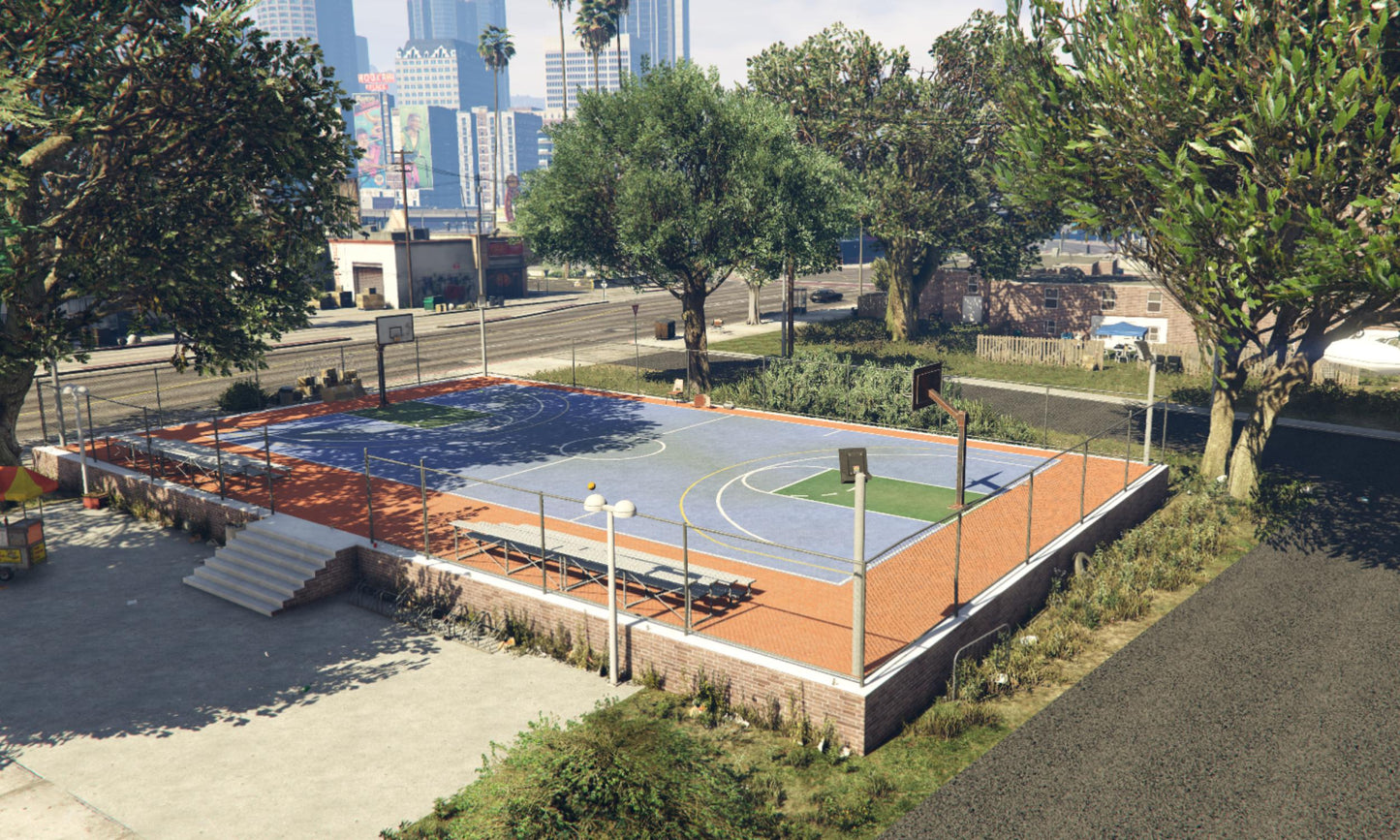 FiveM Hood Map | Gang Territory MLO | Custom FiveM Map | HydePark West Hood | Roleplay Neighborhood | Drag and Drop | Optimized Gang Area