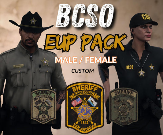 FiveM BCSO Eup Pack | FiveM BCSO Pack | FiveM Eup Pack | FiveM | FiveM Clothes BCSO | FiveM Eup