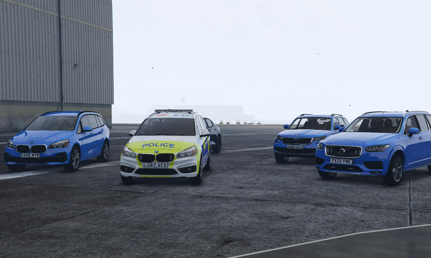 Mega British Car Pack | 400+ UK Ems Cars | UK Fire Cars | British Police Cars | UK Ambulance Cars | Uk Taxi Cars | High Quality, Fivem Ready