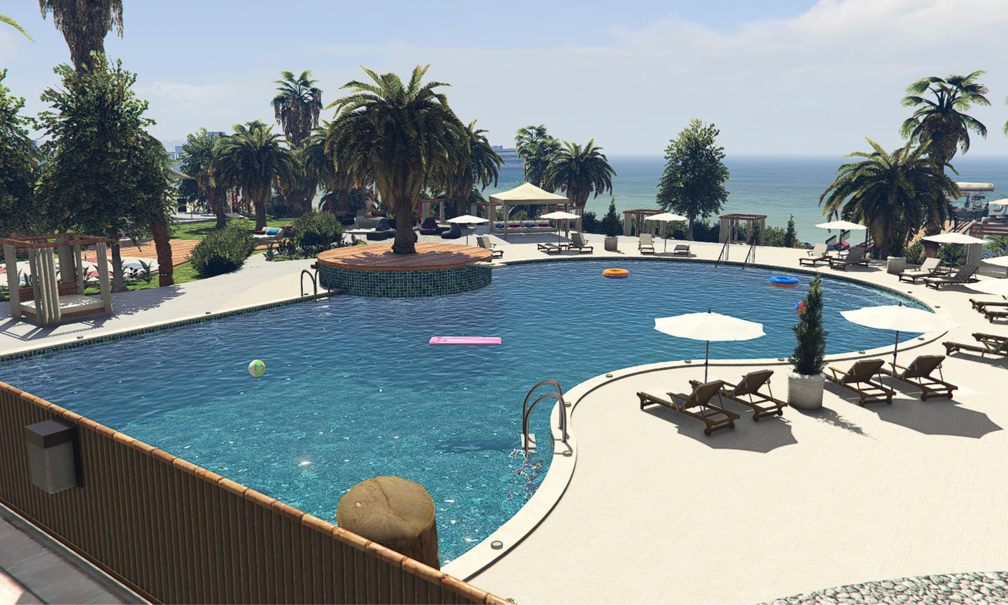 Paradise Beach Club | Fivem Mlo | Fivem Beach Club | Fivem Business Mlo | Fivem Roleplay | Fivem Ready & Optimized | Hiqh Quality