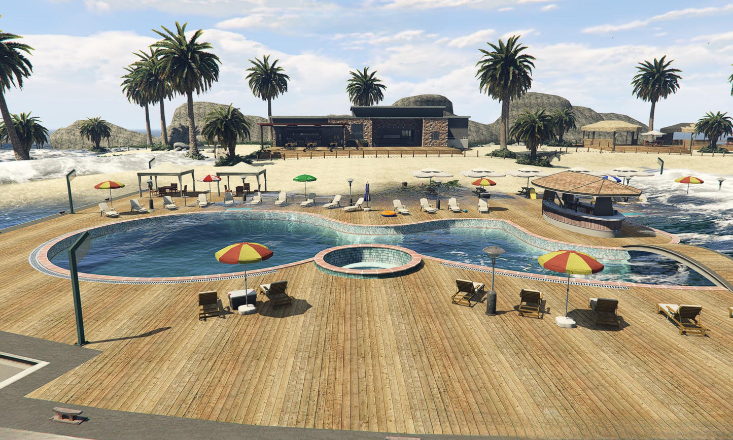 Fivem MLO | Paradise beach MLO  | High Quality | MLO | Optimized and Fivem Ready