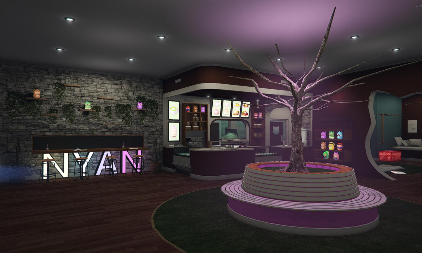UWU Cat Cafe | Fivem MLO | Fivem Cafe Mlo | Fivem Business Mlo | Hig Quality & Optimized | Fivem Ready