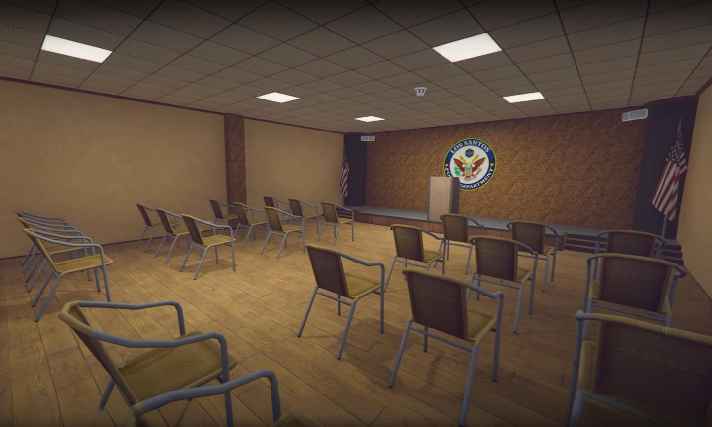 Fivem MLO | Las Santos Pillbox Hill Police Department mlo | High Quality | MLO | Optimized and Fivem Ready