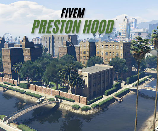 Fivem Hood |  Preston Hood |  Fivem Mlo |  Hood Mlo |  Fivem Ready & Optimized |  Mlos |  High Quality