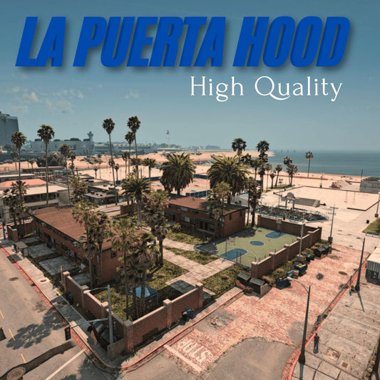 Fivem MLO | La Puerta Hood MLO | High Quality | MLO | Optimized and Fivem Ready