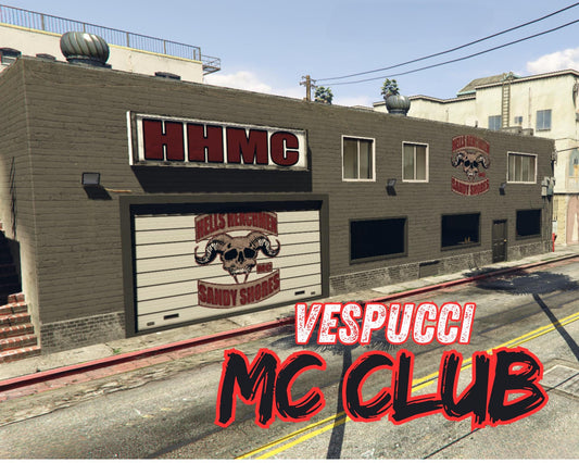 Vespucci MC Club MLO | FiveM Mlo Motorcycle | FiveM Motorcycle Club | FiveM MC Club House | FiveM Mlo | FiveM