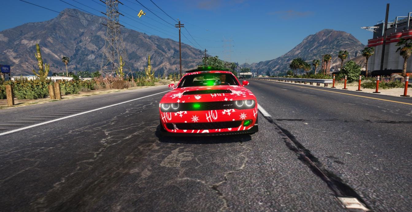 Fivem Christmas Map + Car | Los Santos Christmas Map | Christmas Dodge Car | Fivem Christmas Map | Highg Quality Map + Car | Fivem Ready