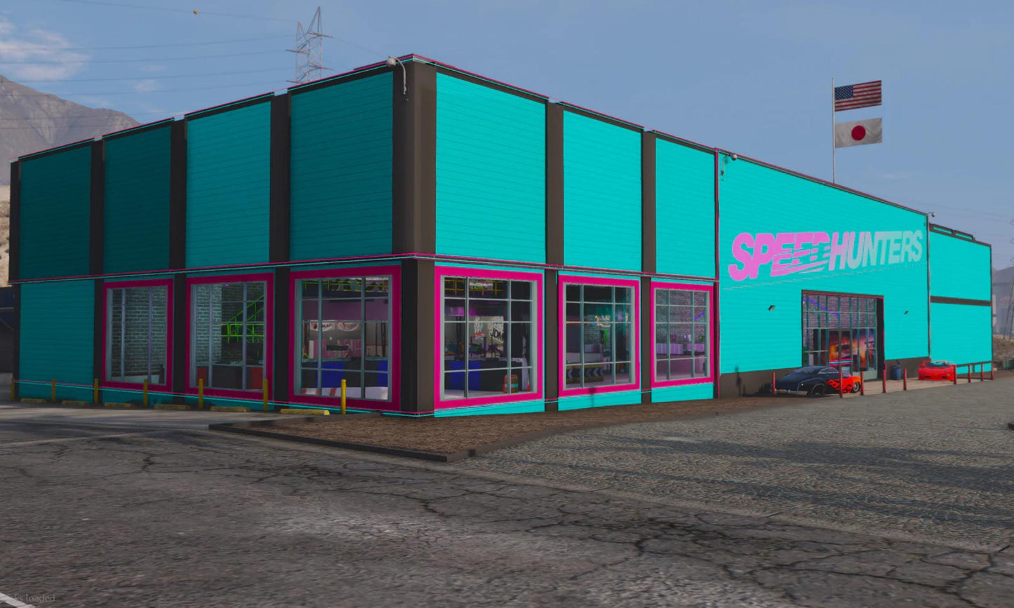 Speed Hunters Garage MLO | FiveM Mlo Garage | FiveM | FiveM MLO | FiveM Garage MLO | Fivem Mlo Business