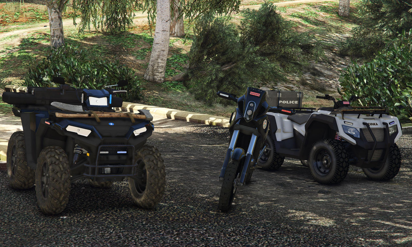 FiveM Lore-Friendly Police Car Pack | Optimized RP Sheriff - PD Vehicles | Drag & Drop | High Quality Law Enforcement Vehicles