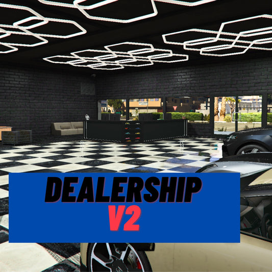 Fivem MLO | Dealership V2 | High Quality | V2 MLO | Optimized and Fivem Ready