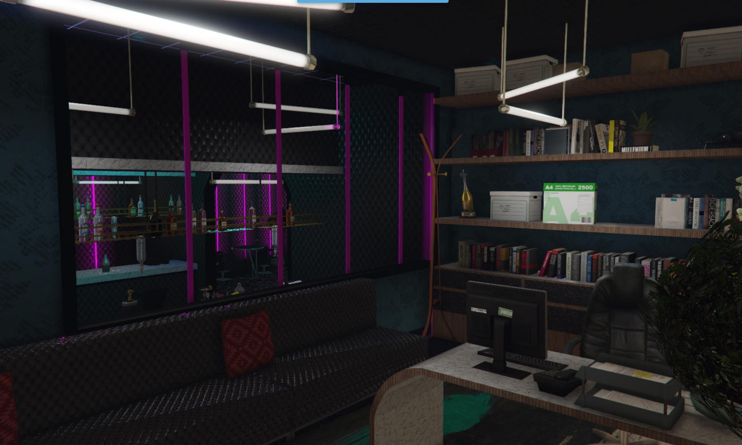 Galaxy Night Club MLO | FiveM Nightclub Interior | Neon RP Club Map with Bar, Dance Floor  DJ Booth | Drag & Drop | Fivem Mlo | Business Mlo