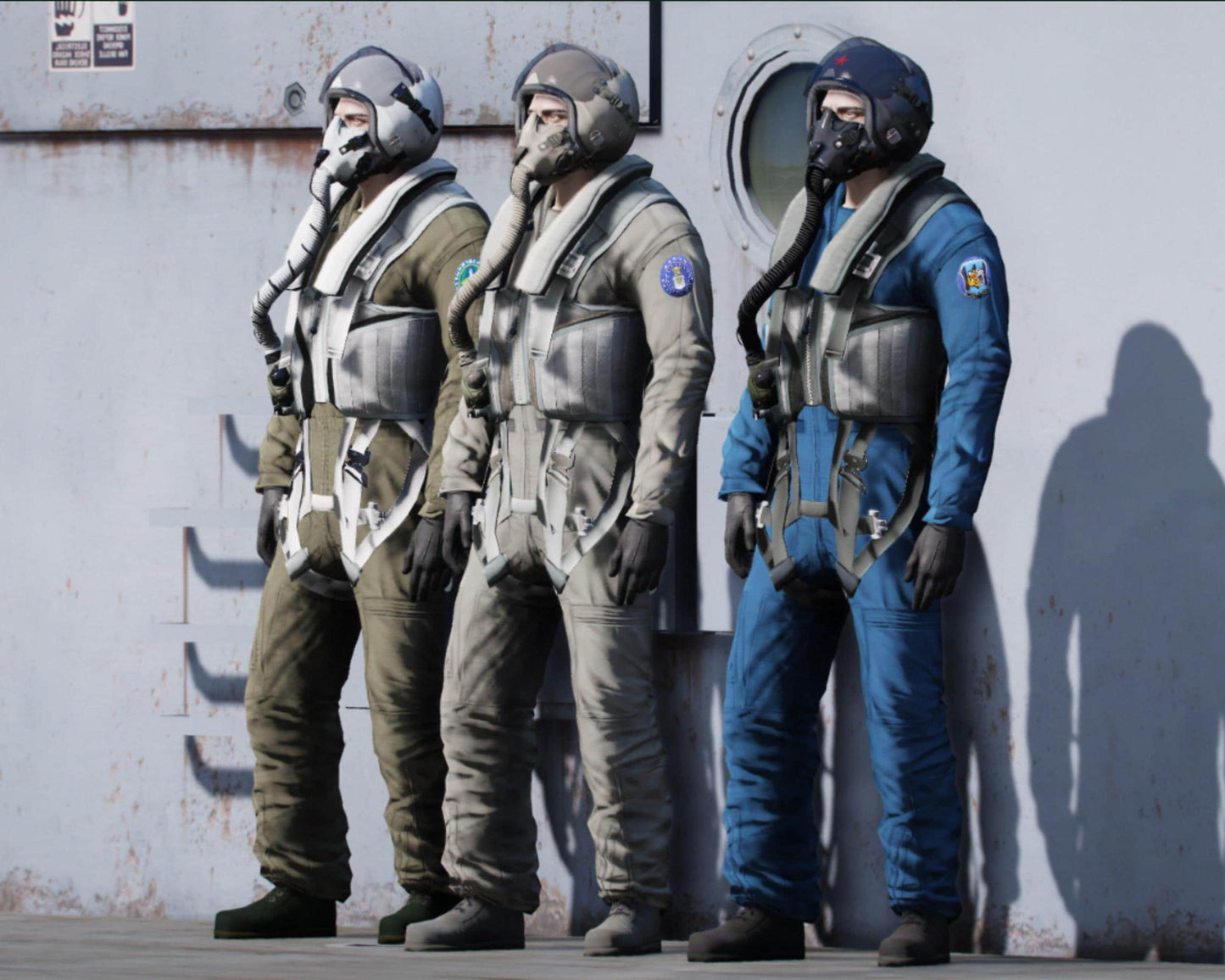 Fivem Clothing | Jet Pilot EUP Clothing | Fivem Clothing Pack | Fivem EUP Pack | Clothing Pack Fivem | High Quality | Fivem Ready