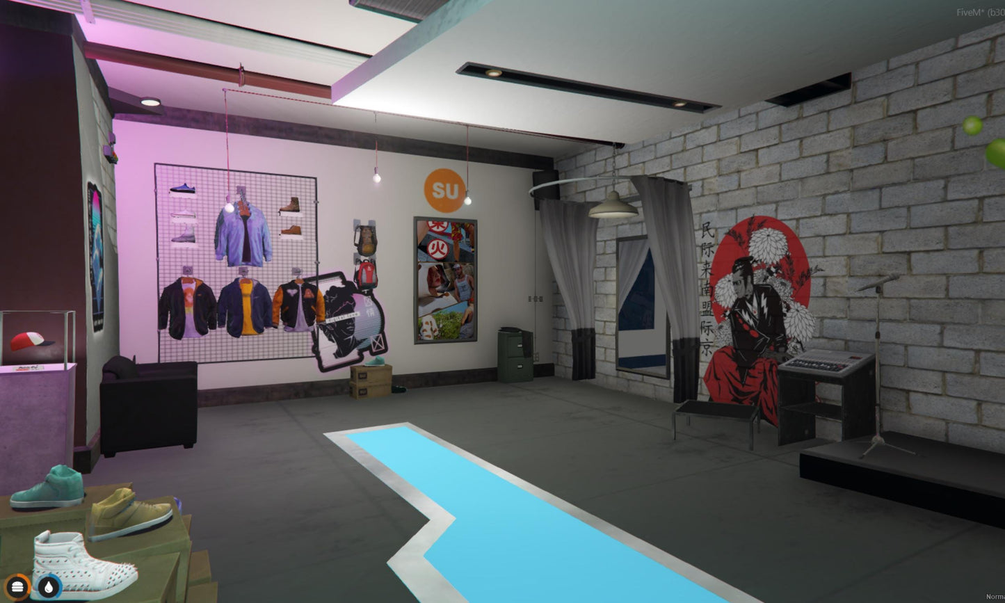 Seoul Clothing Shop Mlo | FiveM Clothing Shop | FiveM MLO | FiveM | FiveM MLO Business | FiveM Clothes MLO