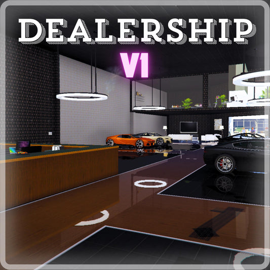 Fivem MLO |Car Dealership V1 MLO | High Quality | V1 MLO | Dealership Mlo | Optimized and Fivem Ready