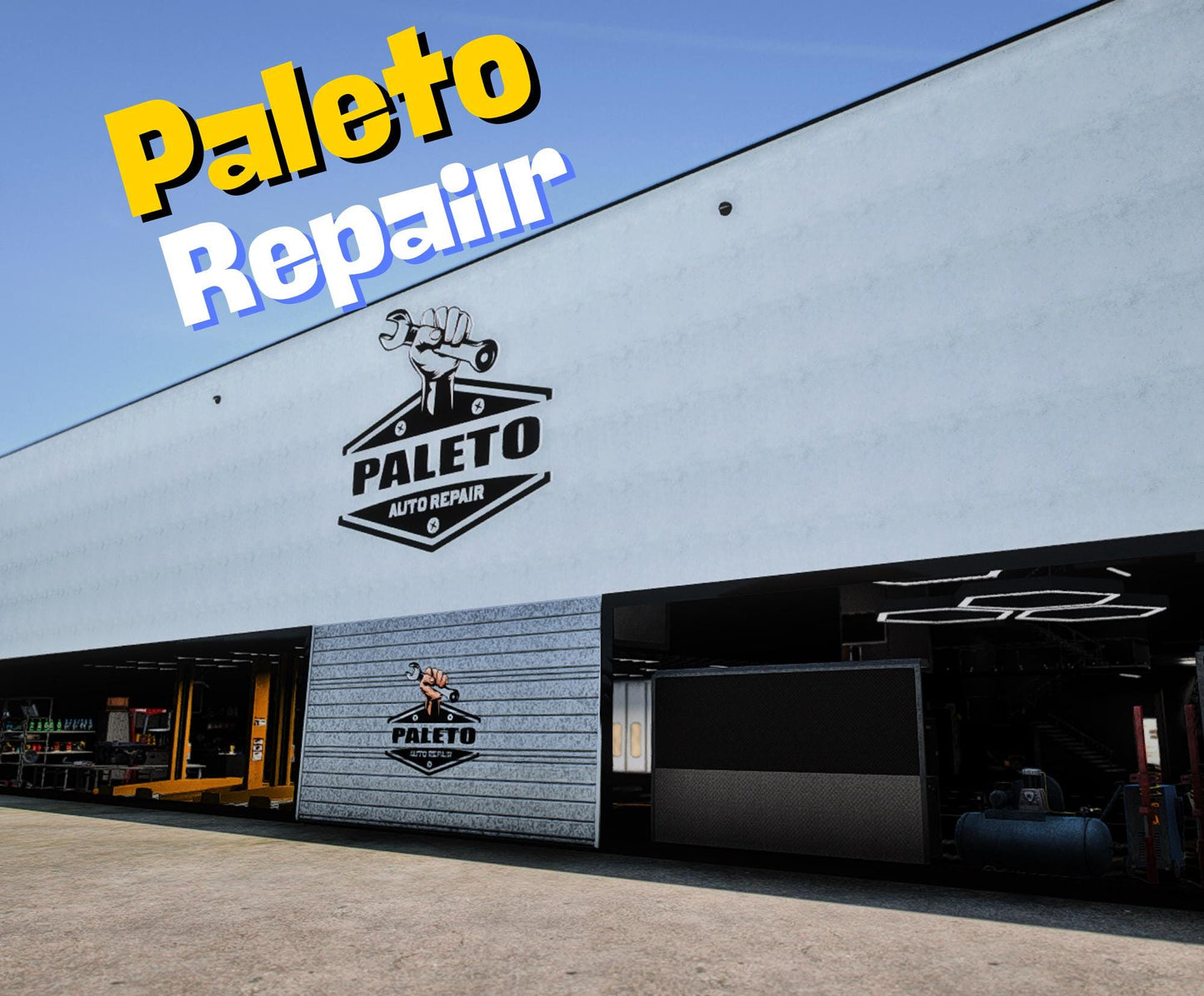Fivem Mechanic Repair | Paleto Repair | Mechaniz Repair Shop | Business Repair | Fivem Ready | Fivem Mlo | Hig Quality & Optimized